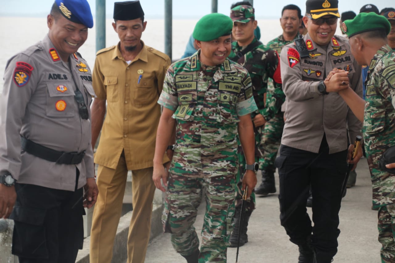 Dandim 0313/KPR ikut Puncak Penanaman Mangrove Nasional, Secara Serentak Jajaran TNI Di Seluruh Indonesia